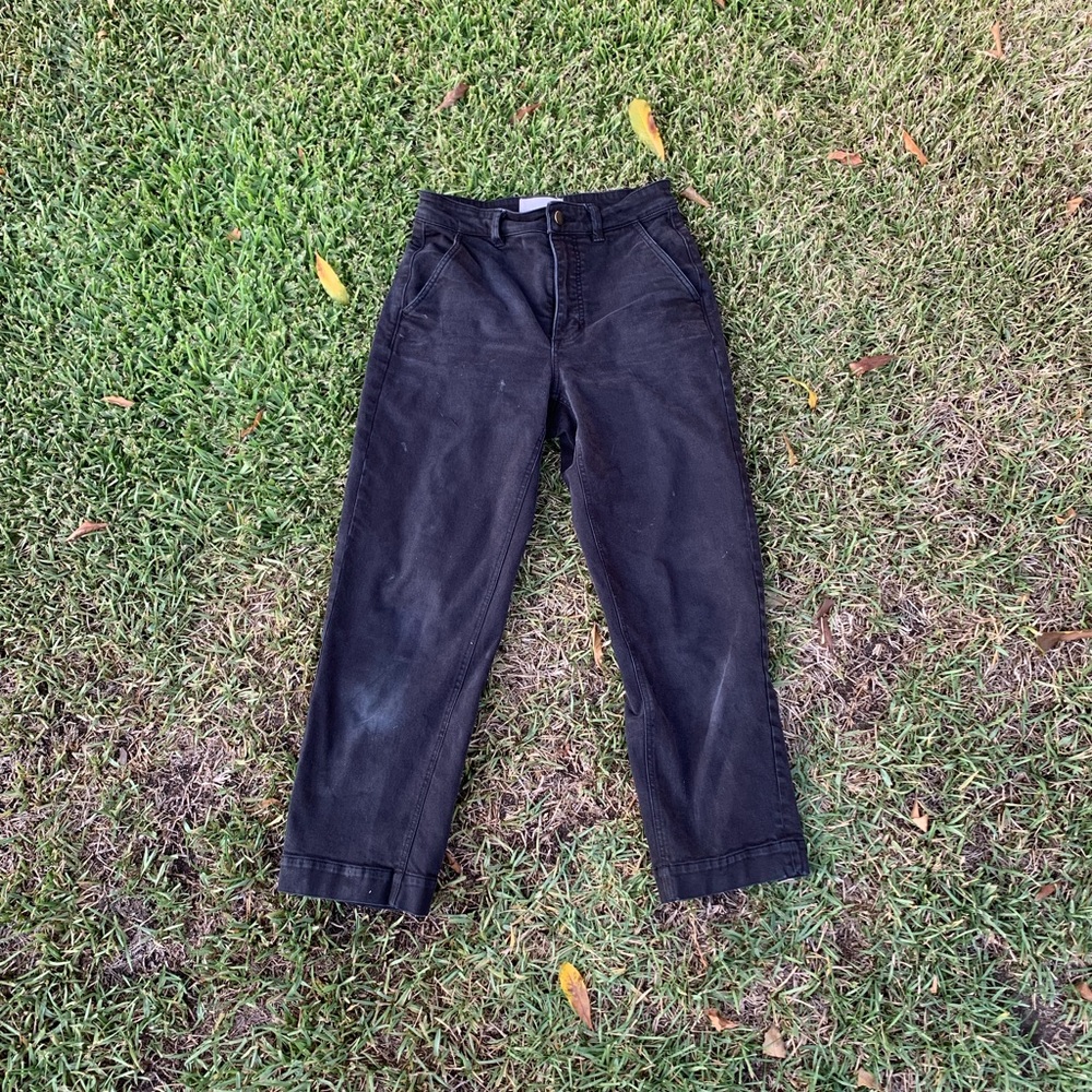 Everlane straight leg crop!